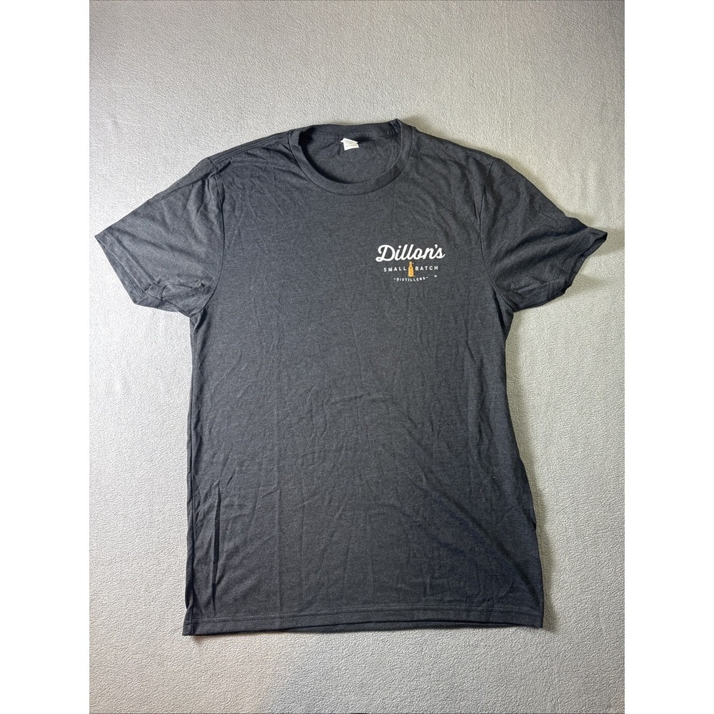 Dillon's Small Batch Distillers T-Shirt S Cocktail Glasses Graphic